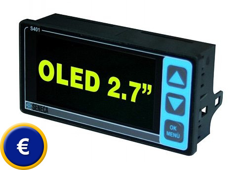 Indicatore digitale Oled WS401