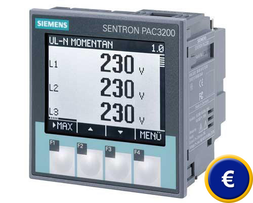 Misuratore di energia Siemens Sentron PAC3200