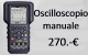 Strumentazione con memoria, software ed interfaccia RS 232.