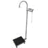 Bilance pesapersone PCE-PS 200MA con un range di 200 kg, risoluzione di 100 g, misurazione automatica della statura.
