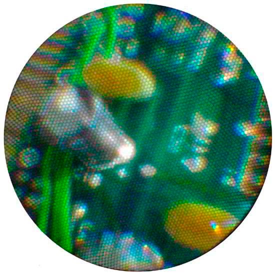 Veda di una platine col boroscopio PCE-E 130