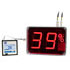 Misuratori di temperatura senza contatto PCE-G1A per umidit relativa e temperatura, con uscita analogica di 4-20 mA, gran schermo