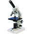 Microscopi MML1200 monoculari, condensatore ABBE, 40-400 ingrandimenti, alimentatore
