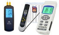 Regolatori di temperatura a contatto con varie entrate (da 1 a 4) con o senza memoria e software.