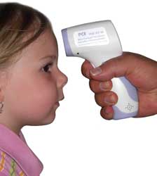 Termometri infrarosso per bambini senza contatto facile da usare