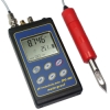 Tester di pH con sonda combinata per determinare anche la salinit�.