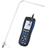 Tester di pressione PCE-PFM 2 per misurare la velocità dell'aria, pressione, temperatura / con memoria e software / include tubo di Pitot