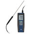 Tester di temperatura a contatto PCE-HPT 1 di 1 canale con sensore Pt100 di 4 fili classe A,