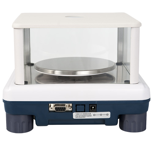 Visione posteriore della bilancia pesa oro della serie PCE-HB-M