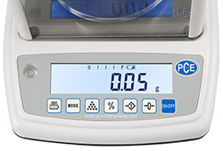 Risoluzione della bilancia pesa oro 0,01 g 