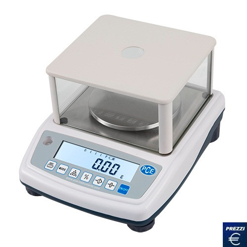 Bilancia pesa oro della serie PCE-HB-M con protezione contro il vento