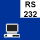 Bilancia per pallet  PCE-TP B con una interfaccia RS-232.