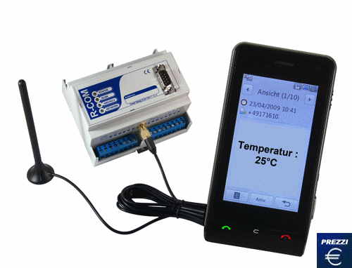 Segnalatore di difetti per SMS R-Com