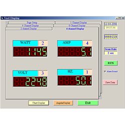 Software per il misuratore di potenza PCE-PA6000.