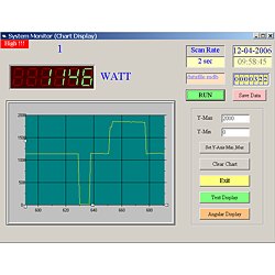 Altra immagine del software per il misuratore di potenza PCE-PA6000.