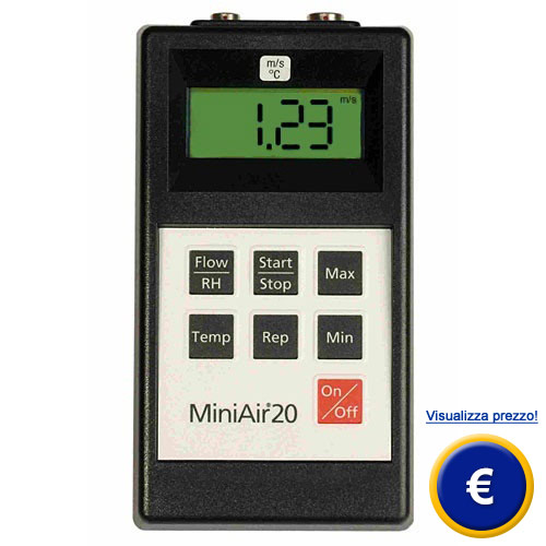Anemometro multifunzionale MiniAir20 - MiniWater20