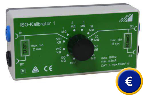 Calibratore di resistenza ISO-Kalibrator 1 universale con un ampio ambito di uso