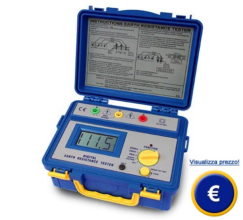 Verificatore di messa a terra digitale PKT-1115