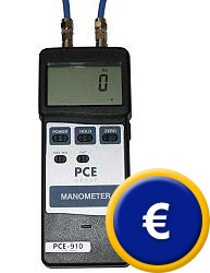 Manometro per liquidi (olii idraulici ...) serie PCE-910 / 917.