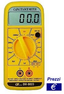 Misuratore di capacit� DM-9023 universale.
