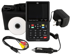 Contenuto della spedizione del misuratore digitale DVB-T WS-6905