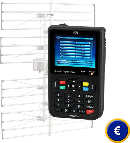 Misuratore digitale DVB-T WS-6905