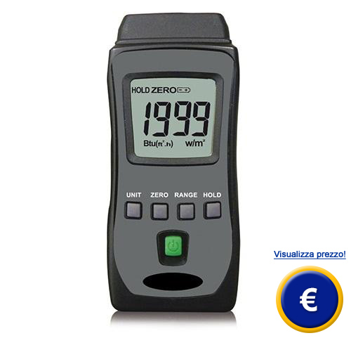 misuratore di radiazione solare Evomex TM 750