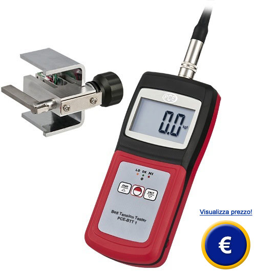 Tensiometro per cinghie di distribuzione PCE-BTT 1 sullo shop online