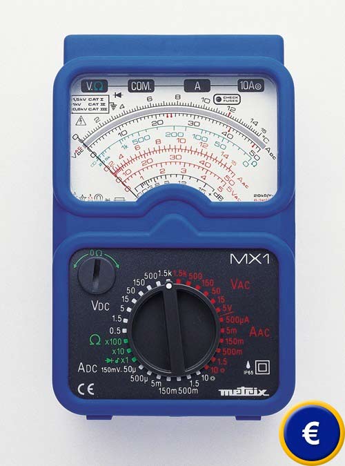 Maggiori informazioni sul multimetro analogico Metrix MX1