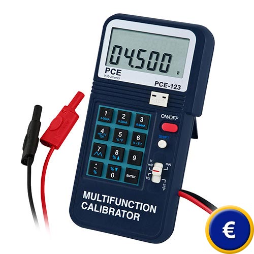 Calibratore multifunzione PCE-123 sullo shop online
