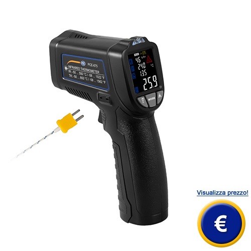Termometro a infrarossi PCE-675 sullo shop online