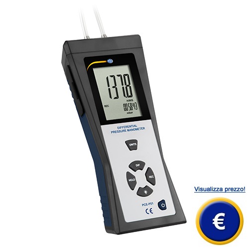 Misuratore di pressione differenziale PCE-P01/05 sullo shop online