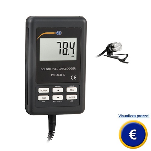 Fonometro registratore PCE-SLD 10 sullo shop online