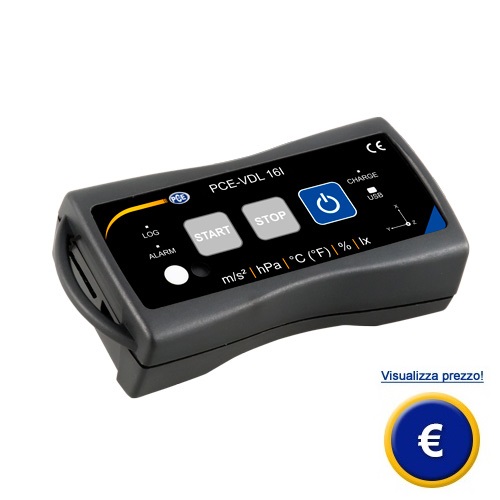 Mini datalogger PCE-VDL 16I sullo shop online