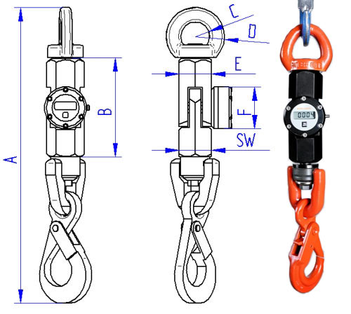 Perno dinamometrico AXIS-LOAD W