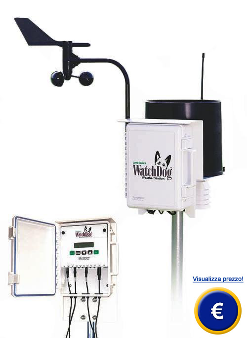 Pluviometro Watchdog con data logger.