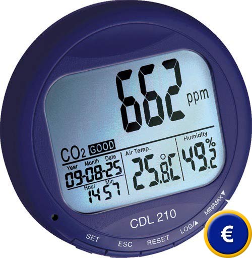 Registratore dati per CO2 CDL 210 sullo shop online