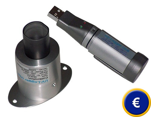 Registratore dati UV con porta USB