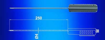 Sensore di temperatura e umidit con un diametro di 4 mm