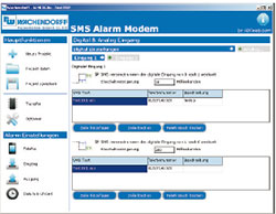 Software per il sistema di allarme per SMS ALMIOG01