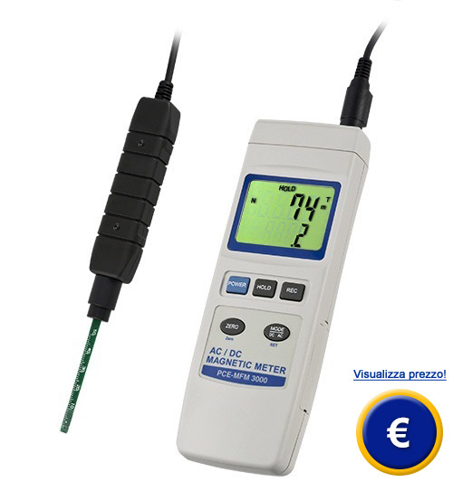 Verificatore di campi elettromagnetici PCE-MFM 3000 sullo shop online