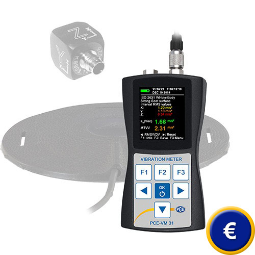 Vibrometro per corpo umano PCE-VM 31 sullo shop online
