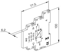 Dimensioni separatore di segnale