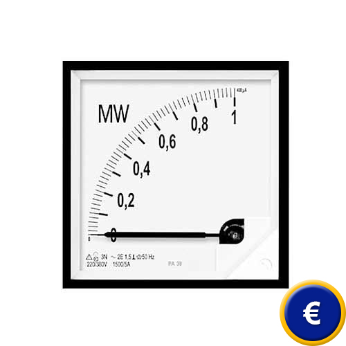 Misuratore di potenza analogico PCE-PA39 sullo shop online