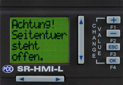 Display LCD opzionale per il mini controllatore PCE-SR12-MRDC