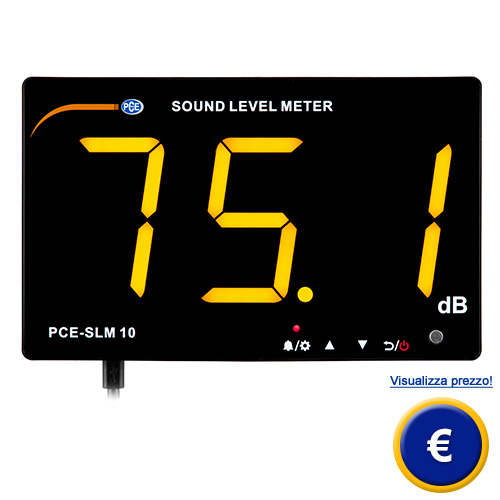 Indicatore di rumore PCE-SLM 10 sullo shop online