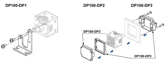 Componenti addizionali per il regolatore di pressione DP100