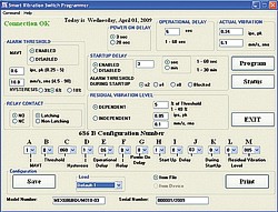 Software del trasduttore di vibrazione