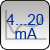 Uscita analogica 4-20 mA per la bilancia