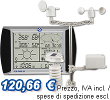 Stazione meteo PCE-FWS 20